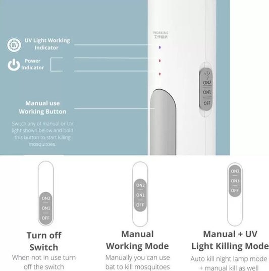 DASH Mosquito Killer Racket